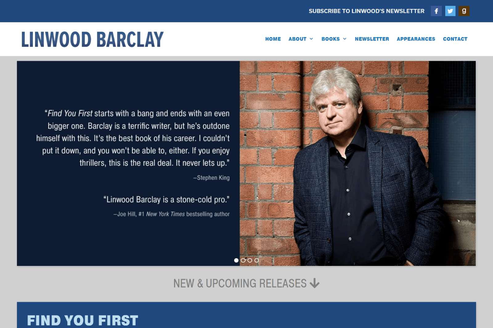 Linwood Barclay 2021 (Find You First)